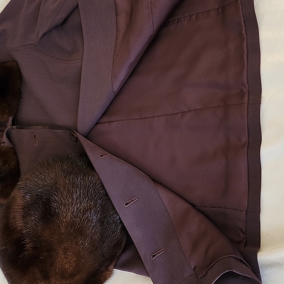 Vintage Ex Cond Mousieur X Mink Hat & Doncaster Mink Collar Jacket, 6, $180 - Picture 12 of 13